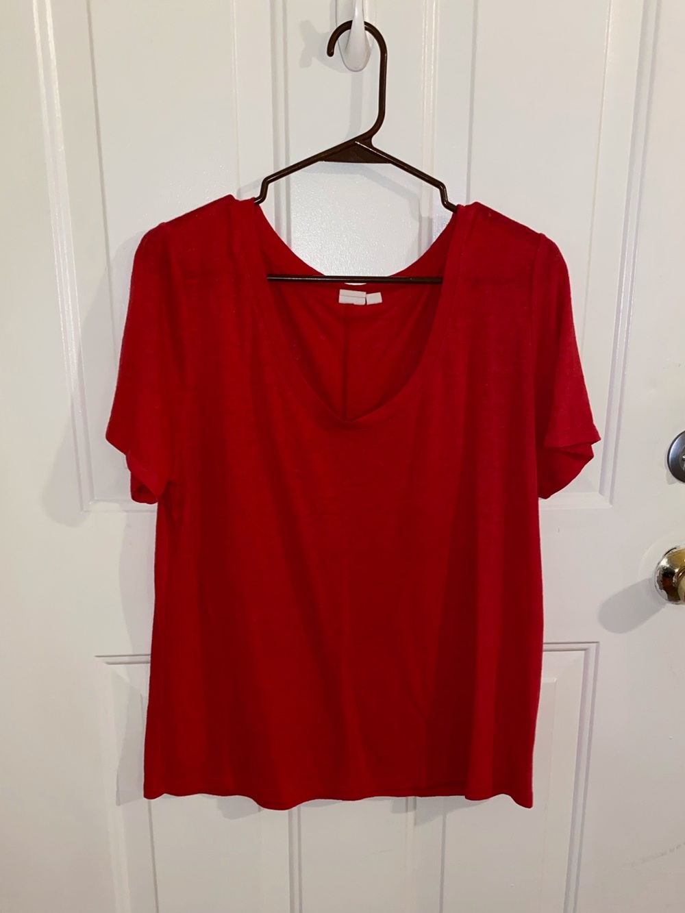 GAP Vibrant Red Short Sleeve Tee